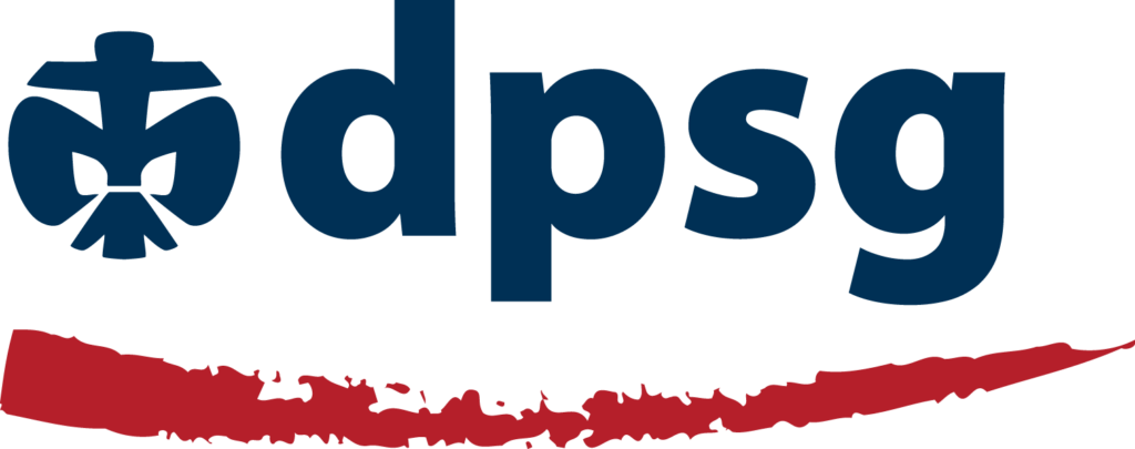 DPSG-Schriftzug, Logo der Deutschen Pfadfinderschaft St. Georg